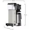 Kavos virimo aparatas Moccamaster 1,25 l KBG 741 smėlio spalvos