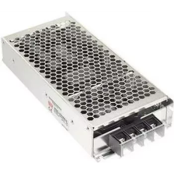 Maitinimo adapteris / keitiklis Mean Well RSD-300E-48 — 300 W, įėjimas 25,2–46,8 V, išėjimas 48 V, matmenys 97×216×40 mm
