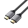 Satechi ST-8KHC2MM - 2 m - HDMI Type A (Standard) - HDMI Type A (Standard) - Pilka