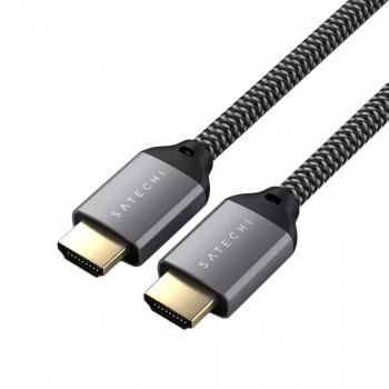 Satechi ST-8KHC2MM - 2 m - HDMI Type A (Standard) - HDMI Type A (Standard) - Pilka
