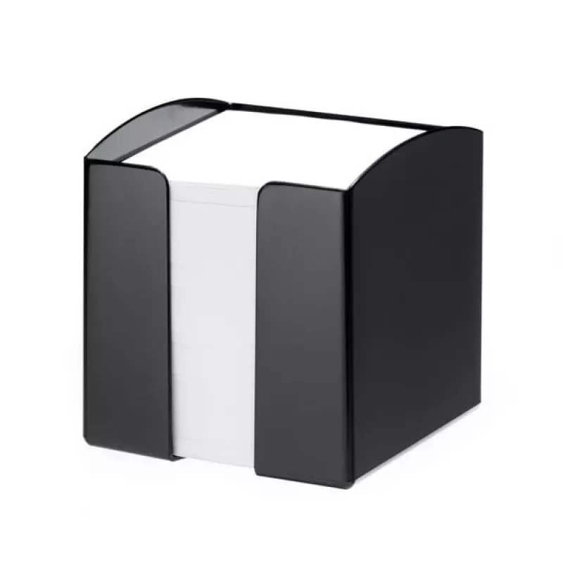 Patvarus TREND Square Juoda užrašų bloknotas 105x100x100 mm