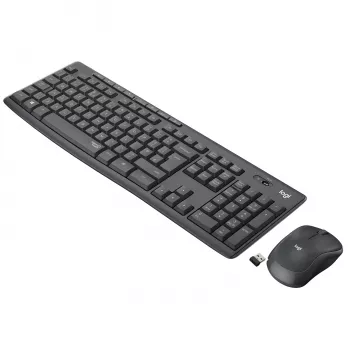 LOGITECH MK295 Tylus belaidis rinkinys GRAFITAS