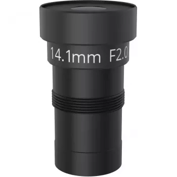Apsaugos kameros objektyvas AXIS 03140-001 — 14,1 mm židinio nuotolis, 31° horizontalus matymo kampas, juoda