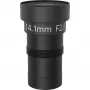 Apsaugos kameros objektyvas AXIS 03140-001 — 14,1 mm židinio nuotolis, 31° horizontalus matymo kampas, juoda