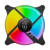 SAVIO Blast 120mm ARGB PWM korpuso ventiliatorius - juodas