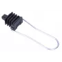 Optinio kabelio laikiklis Extralink AC-12 2–24 skaiduloms, maks. pluošto Ø 1,2 cm, ABS ir metalas, juodas