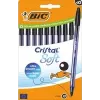 Rašiklis–šratinukas BIC 516358 juodas 10 vnt.
