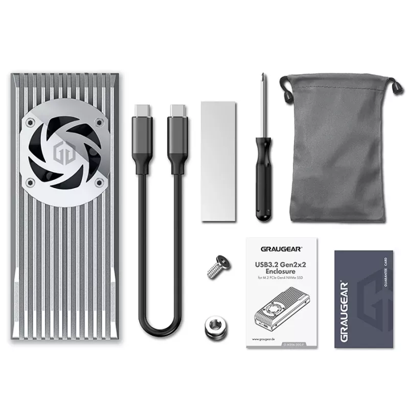 Graugear G-M206-20G-F Storage Drive Pilka