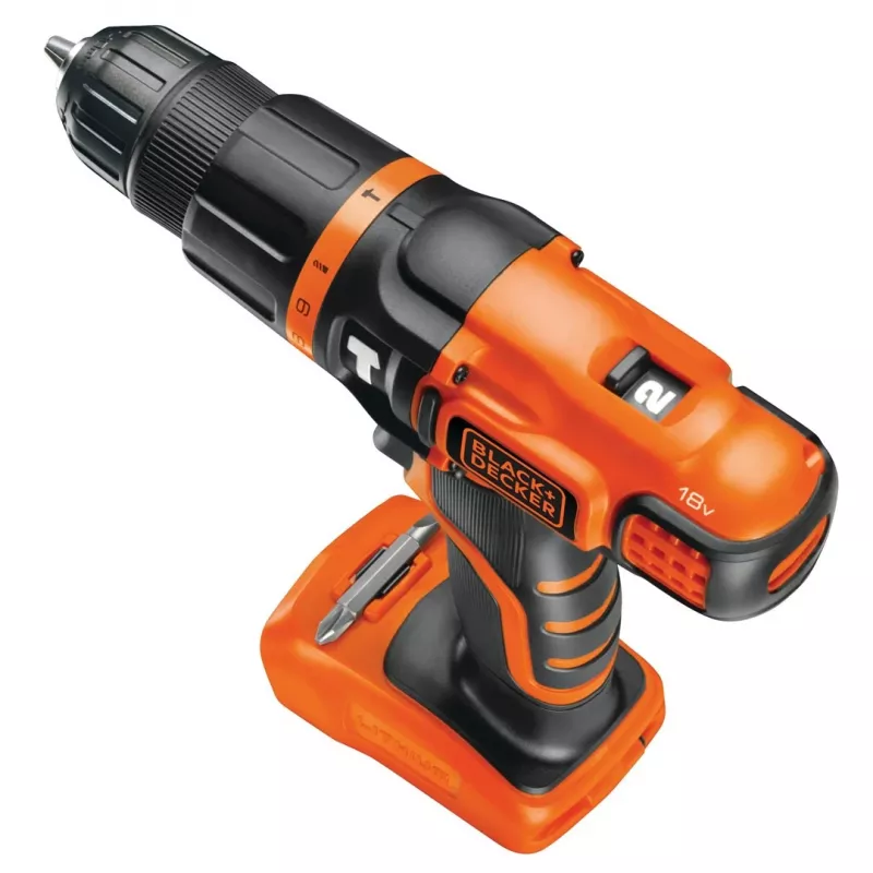 Pistolinis gręžtuvas Juoda & Decker BDCH188N-XJ 1350 RPM, 18 V