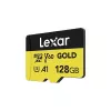 Lexar Professional GOLD 128 GB MicroSDXC UHS-II atminties kortelė