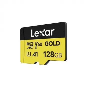 Lexar Professional GOLD 128 GB MicroSDXC UHS-II atminties kortelė