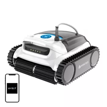 Laidinis baseino valymo robotas „Wybot M1C“ su efektyviu siurbimu ir lengva navigacija