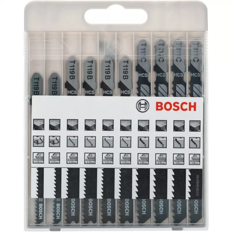 Bosch 2 607 010 629 siaurapjūklio / slankiojo pjūklo / atbulinio pjūklo geležtė