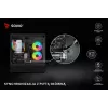 SAVIO Blast 120mm ARGB PWM korpuso ventiliatorius - juodas
