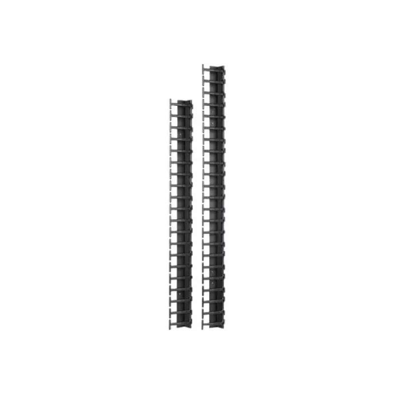 APC NetShelter kabelių valdymas, vertikalus kabelių tvarkytuvas, skirtas NetShelter SX 600 mm pločio 45U, 2 vnt. rinkinys, 107 x 1911 x 45 mm
