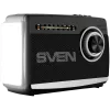 Garsiakalbis SVEN SRP-155, juodas (3W, Bluetooth, FM/AM/SW, USB, microSD, žibintuvėlis, baterija)