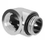 Barrow adapteris 90° G1/4 patinas į G1/4 patelę, nerūdijantis plienas (TDWT90-B01 SS)