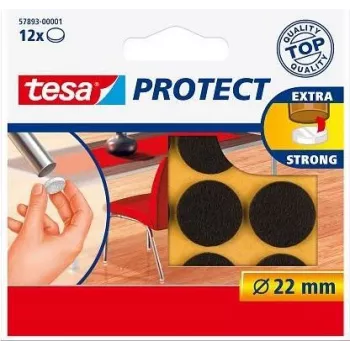 Baldų grindų apsauginė pagalvėlė Tesa 57893-00000-01 12 vnt. apvali