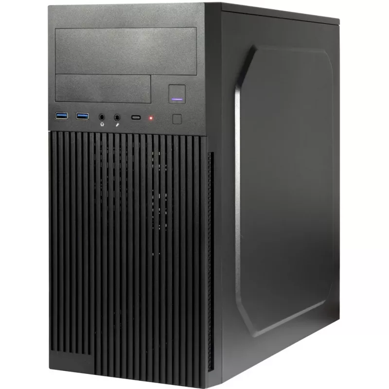 Kompiuterio korpusas INTER-TECH IT-6521 tiesus, ATX, juodas
