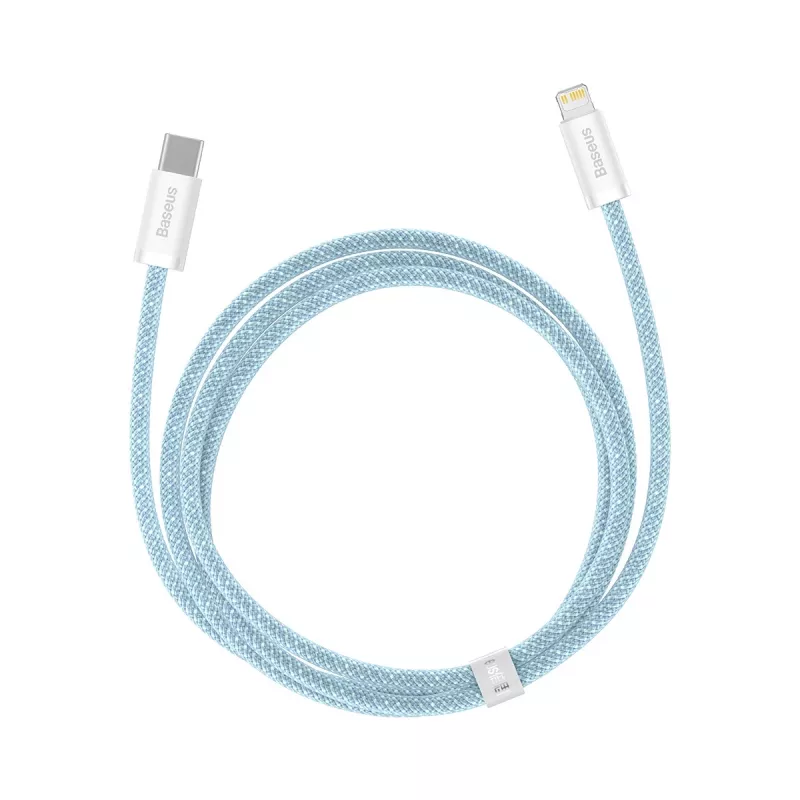 USB-C laidas, skirtas „Lightning Baseus Dynamic Series“, 20 W, 1 m (mėlynas)