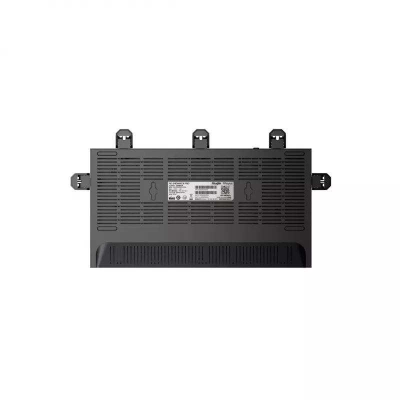 Ruijie Networks RG-EW3000GX PRO belaidis maršrutizatorius Gigabit Ethernet dviejų dažnių (2,4 GHz / 5 GHz) juodas
