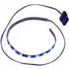 LED juosta Inter-Tech 88885448 300 mm juoda mėlyna 18 lempučių