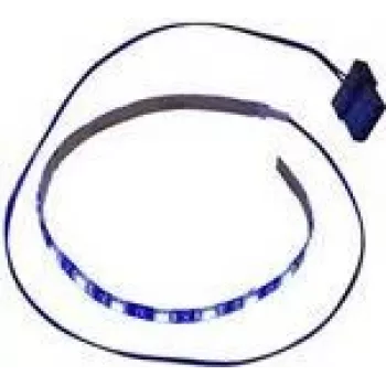 LED juosta Inter-Tech 88885448 300 mm juoda mėlyna 18 lempučių