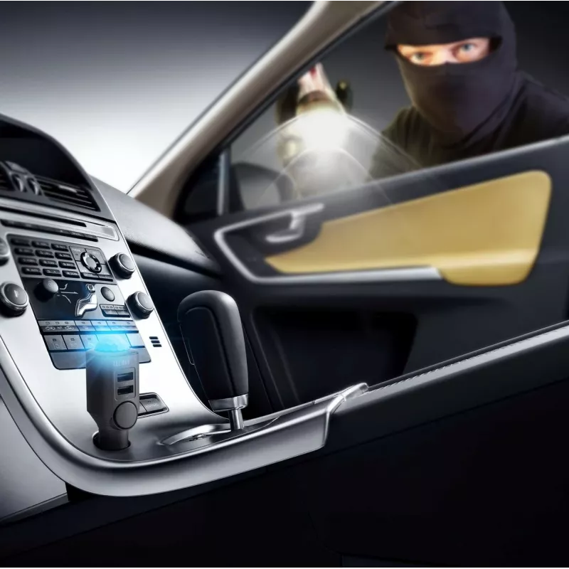 Mobiliojo įrenginio įkroviklis Technaxx 4743 Universalus Juodas Automobilinis cigarečių žiebtuvėlio lizdui