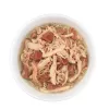 Šlapias kačių maistas Agras Pet Foods Schesir after Dark Complete Brühe 80 g — vištiena, be grūdų, be glitimo ir sojos