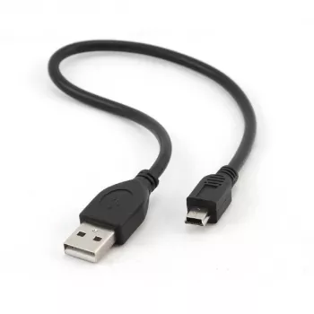 Gembird USB 2.0 A į Mini-USB M laidas 0,3 m pilkas