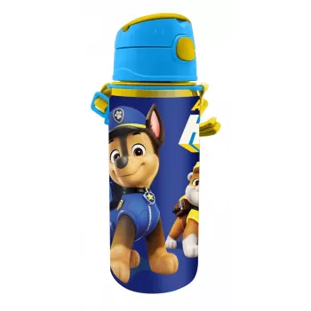 Vaikiškas vandens buteliukas Kids Euroswan 600 ml — Aliuminio buteliukas vaikams, Paw Patrol dizainas