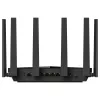 Cudy WR6500H stalinis belaidis maršrutizatorius — Dviejų juostų 2,4/5 GHz, Wi‑Fi 7 (802.11be), 5765 Mbps, 2,5GbE LAN, 5x RJ-45, 3x3 antenos, juodas