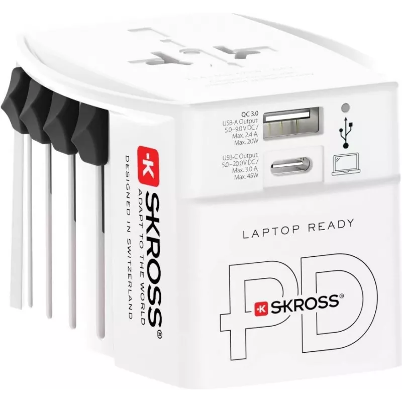 Skross 1302975 Travel Adapter MUV AC45PD (1302975)