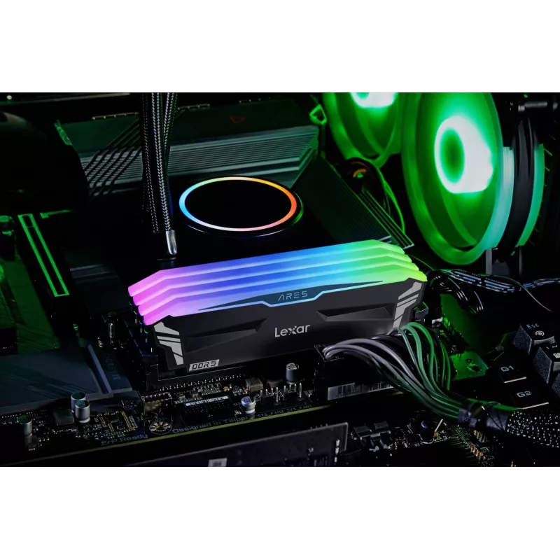 Lexar | Desktop Memory | ARES | 32 Kit (16GBx2) GB | DDR5 | 6800 MHz | PC/server | Registered No | ECC No