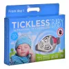Ultragarsinis erkių atbaidytuvas naminiams gyvūnams TICKLESS PRO-104BE — nešiojamas, maitinamas baterijomis, atsparus vandeniui, 1,5 m veikimo nuotolis, smėlio spalvos