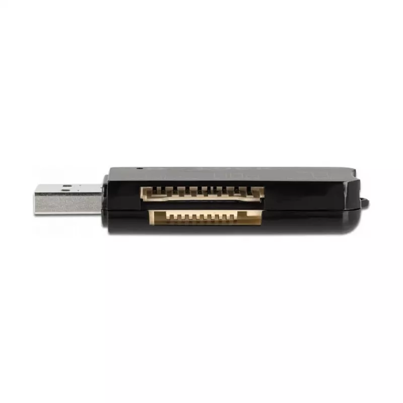 DeLOCK SuperSpeed USB kortelių skaitytuvas SD, Micro SD, MS