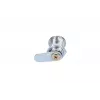 Extralink ROUND LOCK FOR CABINETS spintelių durų spynelė, apvali, sidabrinė