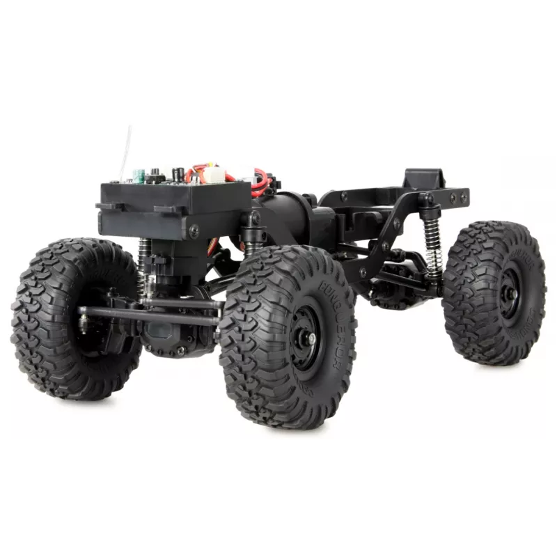 RC vikšrinis modelis Amewi Mini‑D90 4WD 1:16 RTR nuotoliniu būdu valdomas bekelės modelis, 4 varantieji ratai, mastelis 1:16