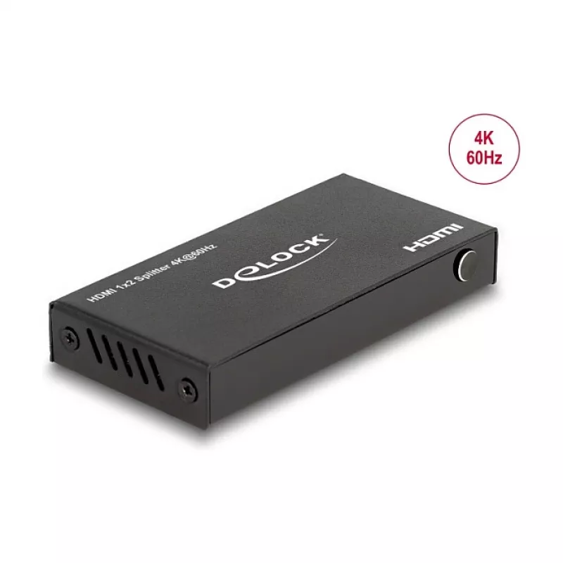 DeLOCK HDMI skirstytuvas 1 x HDMI įėjimas į 2 x HDMI išėjimai 4K 60 Hz
