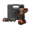 Juoda & Decker MT218KB grąžtas 800 RPM Juoda, oranžinė 1,46 kg