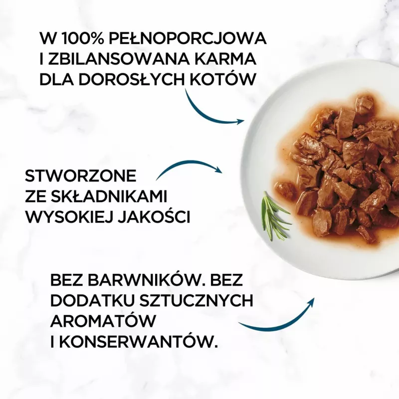 PURINA Gourmet Perle Mix - šlapias kačių maistas - 60x85 g