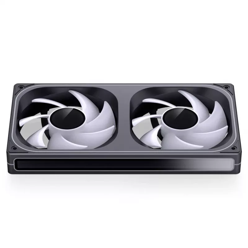 Aušinimo ventiliatorius Jonsbo ZB-240 240mm ARGB PWM juodas — Infinity Mirror dizainas