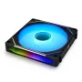“Lian Li UNI FAN SL-INF Wireless ARGB PWM 140mm” korpuso ventiliatorius, juodas