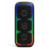 Nešiojamas stereofoninis garsiakalbis SQUEAK SQ1009 — Bluetooth 5.3, 45 W RMS, 10 val. baterija, FM, USB, AUX, LED, 1800 mAh, juodas