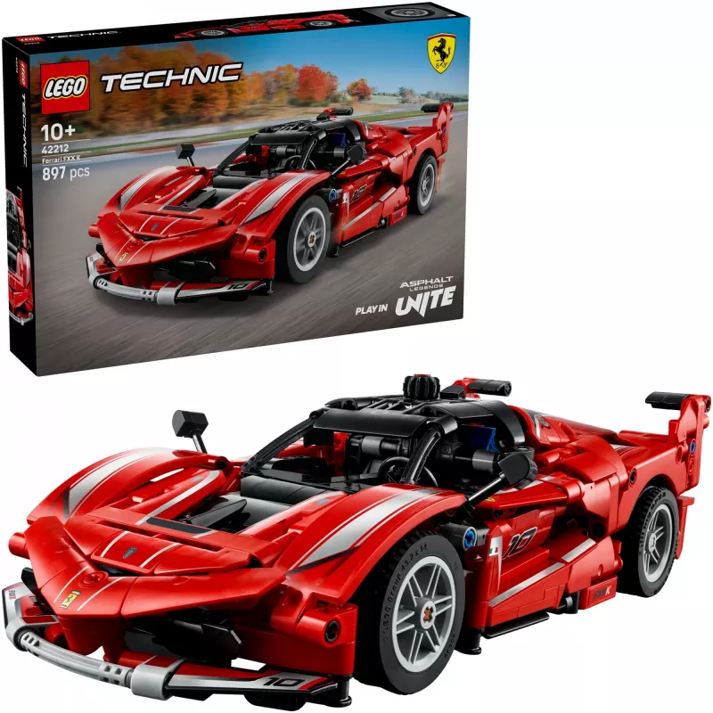 Konstruktorius LEGO Technic Ferrari FXX K mastelio modelis 1:10, 897 dalys, amžius 10+