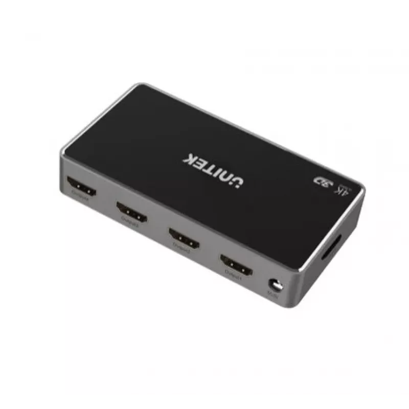 UNITEK V1109A HDMI vaizdo skirstytuvas 4x HDMI 4K 1.4b