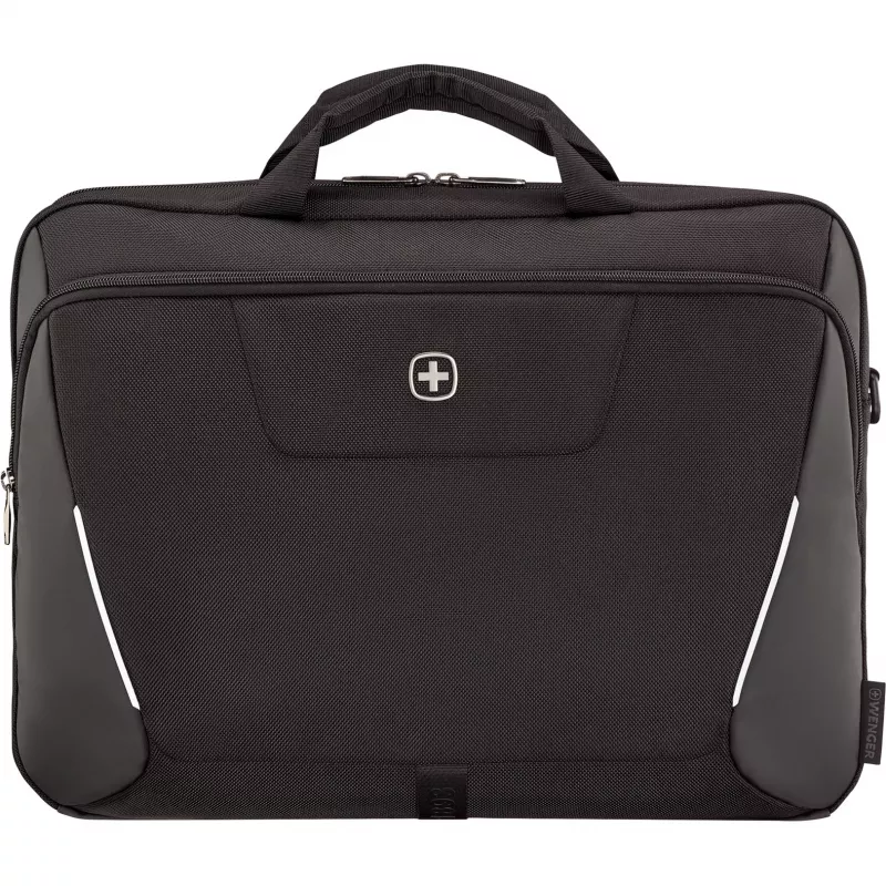 Nešiojamojo kompiuterio portfelis Wenger XE Brief 17 — tinka 17 colių nešiojamiesiems kompiuteriams, planšečių kišenė, juodas