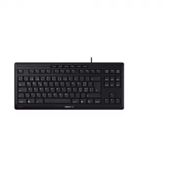 CHERRY STREAM TKL klaviatūra universali USB QWERTZ šveicariška juoda