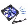 Ventiliatorius Noiseblocker JuodaSilentFan XE2