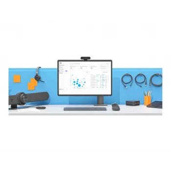 Komplektas LOGITECH Tap Controller laidinis su Cat5e rinkiniu+AIS Intel Core i5-1350P 16GB 250GB+Vaizdo konferencijų montavimo rinkinys